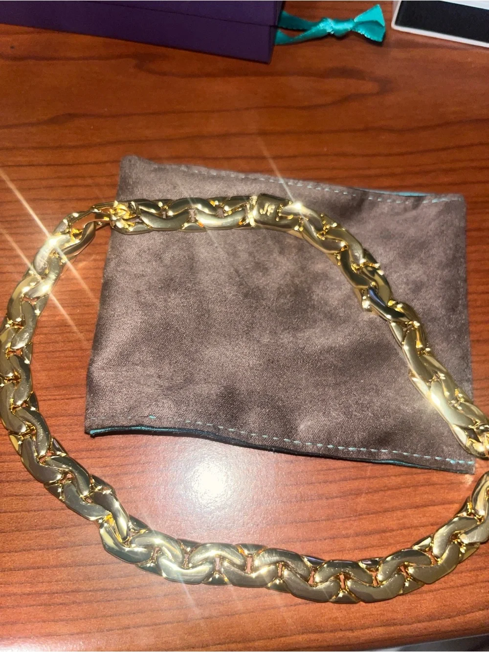 Jennifer fisher Tribeca Chain gold